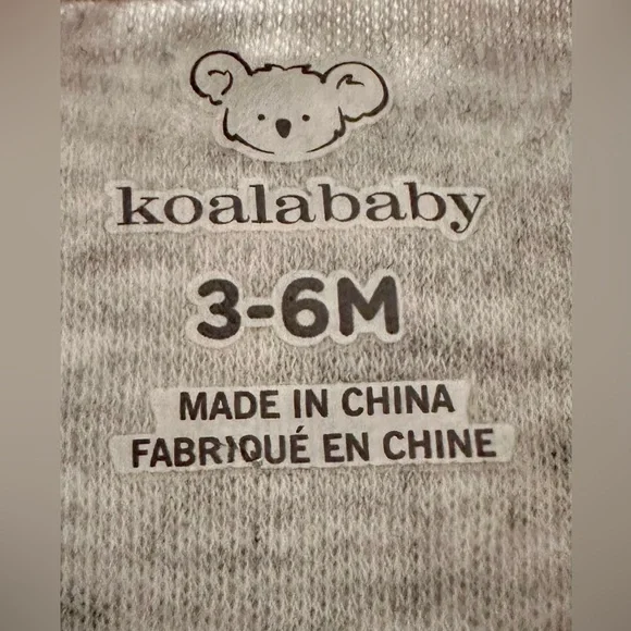 Koalababy Lion Print Footed Sleeper Set w/ Hat & Mittens 3-6M - Picture 4 of 4